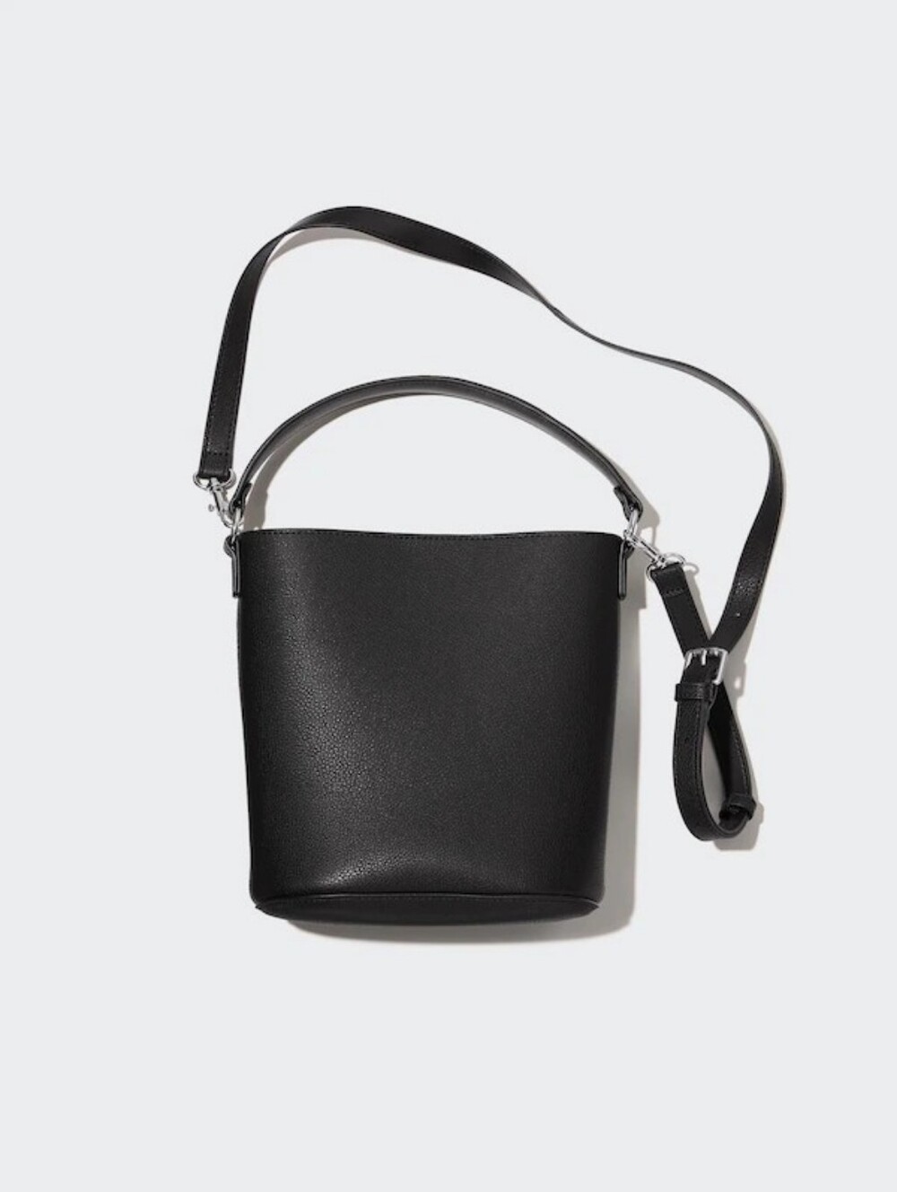 Uniqlo Faux-Leather Bucket Shoulder Bag